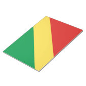 コンゴ共和国国旗 ノートパッド (アングル)