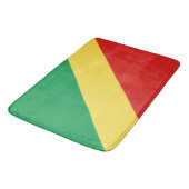 コンゴ共和国国旗 バスマット (アングル)