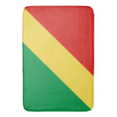 コンゴ共和国国旗 バスマット (正面縦)