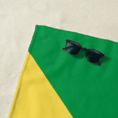 コンゴ共和国国旗 ビーチタオル (インサイチュ)