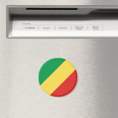 コンゴ共和国国旗 マグネット (インサイチュ (食洗機))