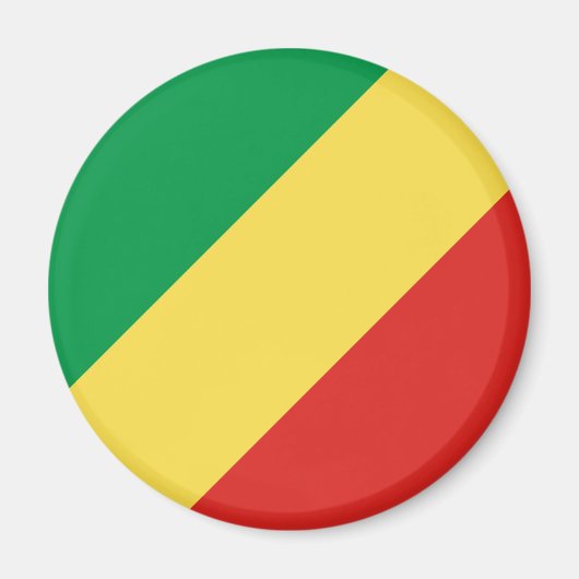 コンゴ共和国国旗 マグネット (正面)