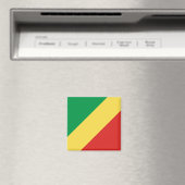 コンゴ共和国国旗 マグネット (インサイチュ (食洗機))