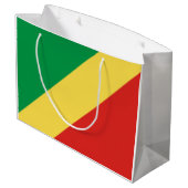 コンゴ共和国国旗 ラージペーパーバッグ (裏面アングル)