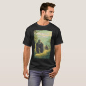 コンゴ共和国 イラスト 旅行アート Tシャツ (正面フル)