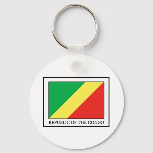 コンゴ共和国 キーホルダー (正面)