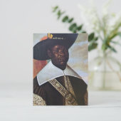 コンゴ出身の黒人 ポストカード (スタンド正面)