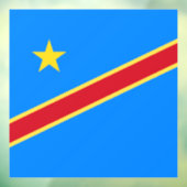 コンゴ国旗 ウィンドウサイン (シート3)