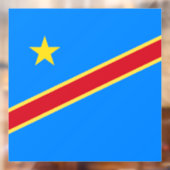 コンゴ国旗 ウィンドウサイン (シート2)
