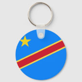 コンゴ国旗 キーホルダー (裏面)
