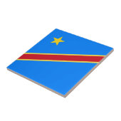 コンゴ国旗 タイル (側面)