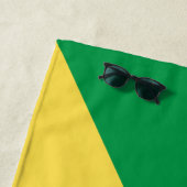 コンゴ国旗 ビーチタオル (インサイチュ)