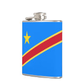 コンゴ国旗 フラスク (左)