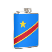 コンゴ国旗 フラスク (右)