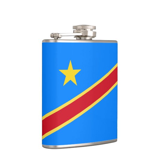 コンゴ国旗 フラスク (右)