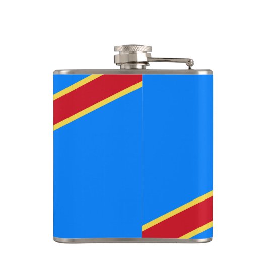 コンゴ国旗 フラスク (裏面)