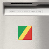 コンゴ国旗 マグネット (インサイチュ (食洗機))