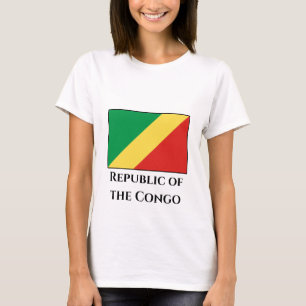 コンゴ国旗 Tシャツ