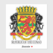 コンゴ国民コート シール (シート)