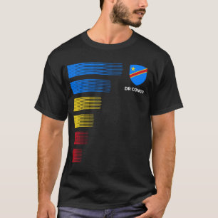 コンゴ州旗エンブレム愛国的なコンゴ国民党 Tシャツ
