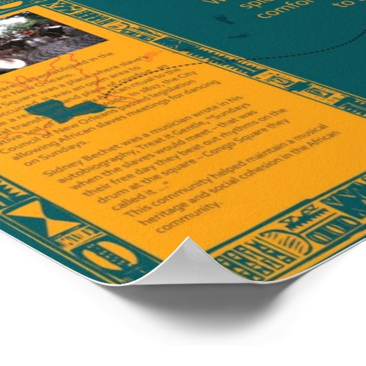 コンゴ広場 ポスター (角)