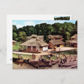 コンゴ村アクリル絵を描ズ ポストカード (正面/裏面)