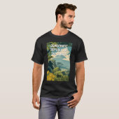 コンゴ民主共和国のイラスト Tシャツ (正面フル)