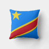 コンゴ民主共和国国旗 クッション (裏面)