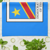 コンゴ民主共和国 キッチンタオル (折り畳み)