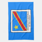 コンゴ民主共和国 キッチンタオル (縦)