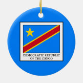 コンゴ民主共和国 セラミックオーナメント (裏面)