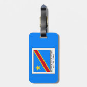 コンゴ民主共和国 ラゲッジタグ (裏面縦)