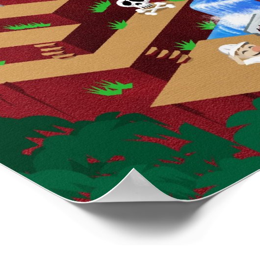 コンゴ迷路 ポスター (角)