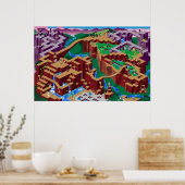 コンゴ迷路 ポスター (キッチン)