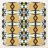 コンゴ・コースターの宝石 スクエアペーパーコースター (正面)