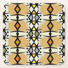 コンゴ・コースターの宝石 スクエアペーパーコースター