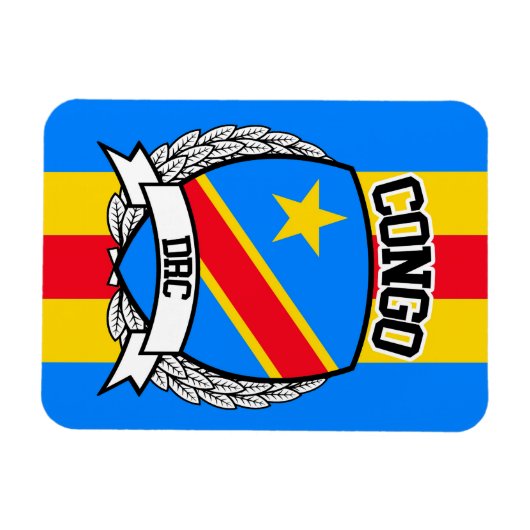 コンゴ マグネット (横)
