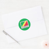コンゴ ラウンドシール (封筒)