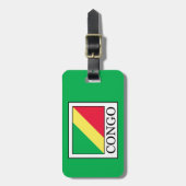 コンゴ ラゲッジタグ (正面縦)
