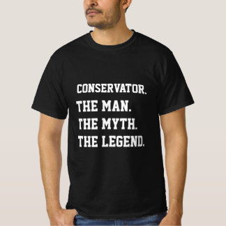 コンサベータ男の神話Tシャツ伝説 Tシャツ