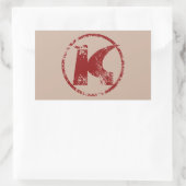 コンサム 長方形シール (バッグ)