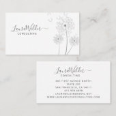 コンサルタントの名刺 名刺 (正面/裏面)