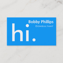 コンサルタントの名刺 名刺