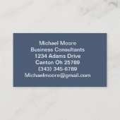 コンサルタントゴール 名刺 (裏面)