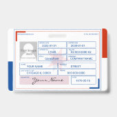 コンサルタントバッジ バッジ (裏面)