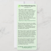 コンサルタントパンフレットSkinny 招待状 (正面)