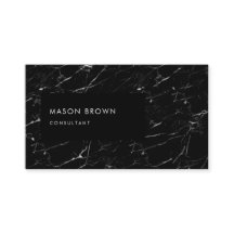 コンサルタントプロフィモダンブラック大理石