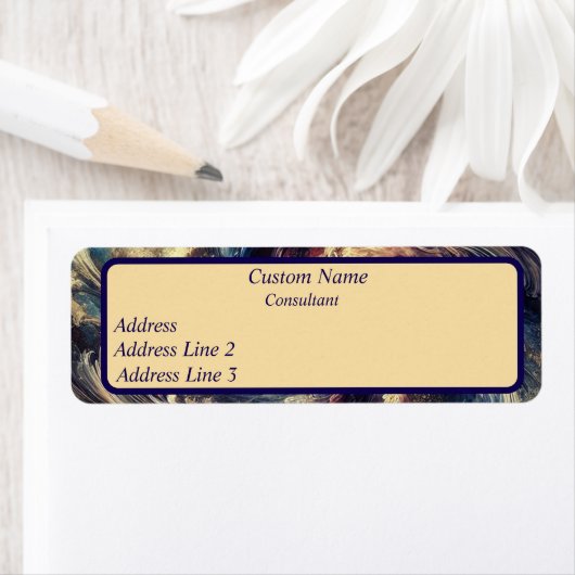 コンサルタントモダン抽象芸術芸術 ラベル (インサイチュ)