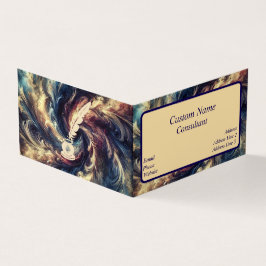 コンサルタントモダン抽象芸術芸術 名刺