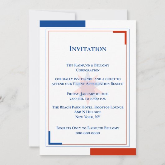 コンサルタント招待状 招待状 (正面)